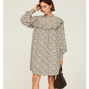 Scotch & Soda | Smocked Frill Mini Dress NWT Size Medium